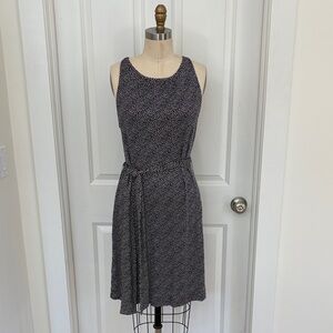 Tory Burch Blue and White Heart Dress